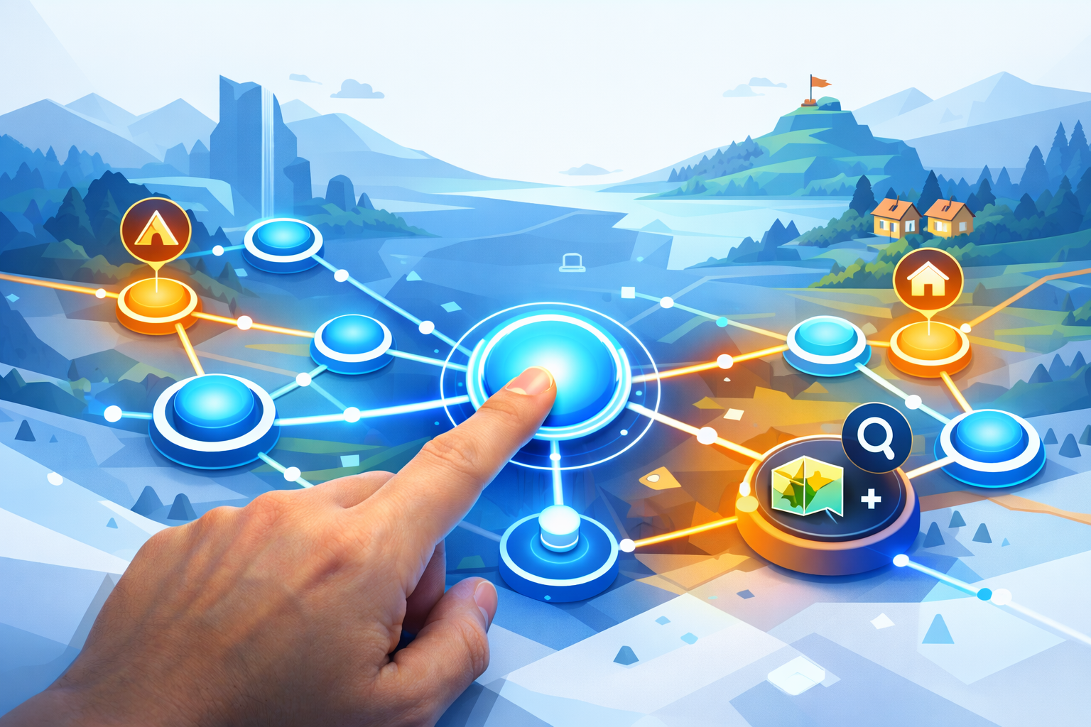 Interactive Node Maps